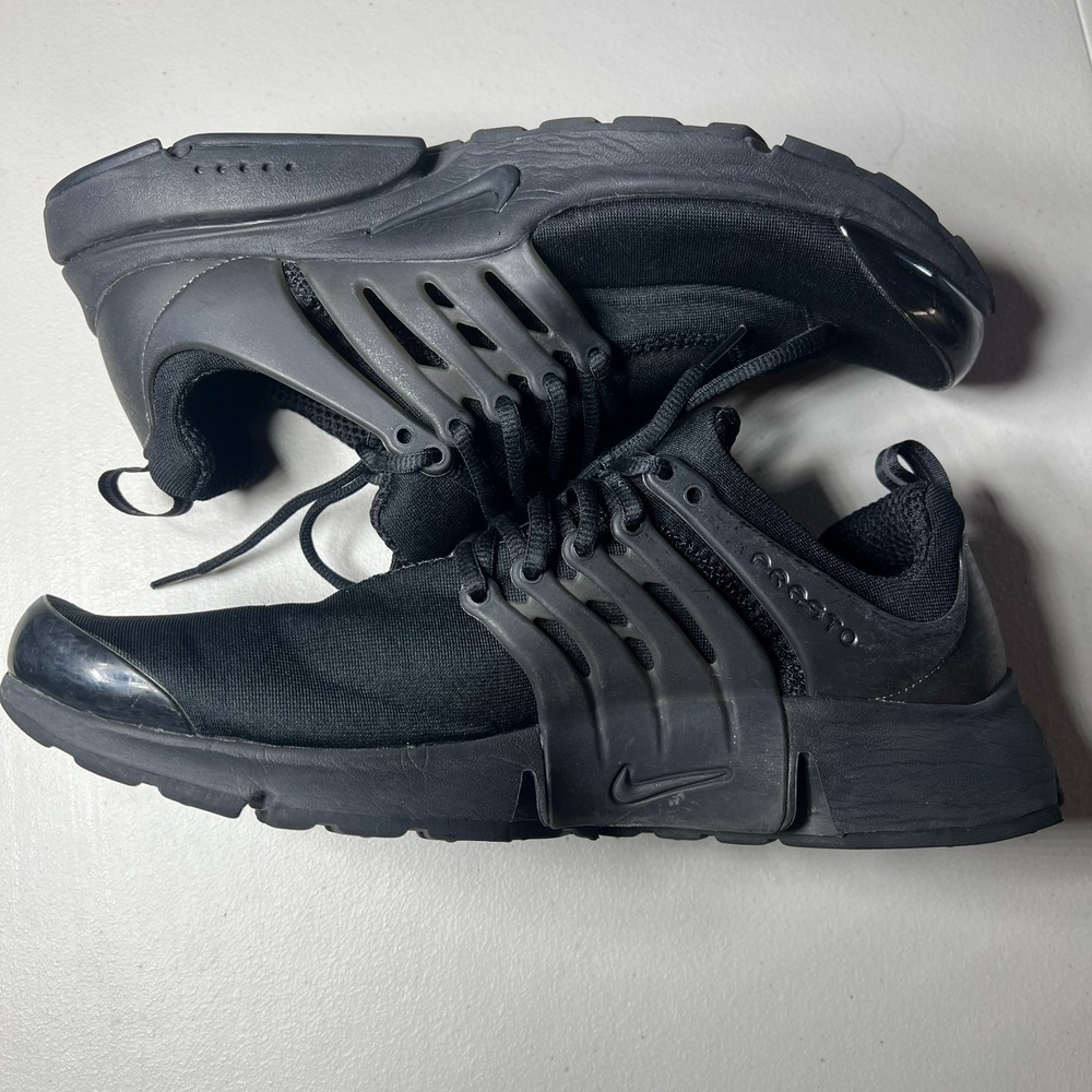 Nike Air Presto Triple Black Mens Size 12 Running Shoes Sneakers CT3550-003